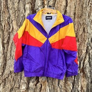 Last chance * APPARATUS vintage 80s jacket colorblock